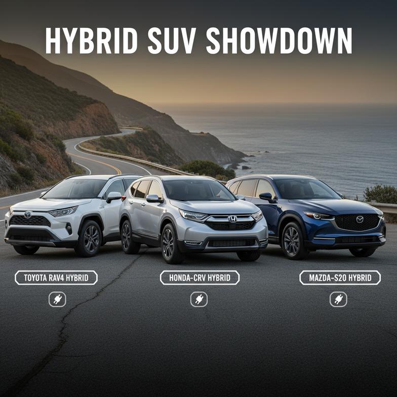 Toyota RAV4 vs Honda CR-V vs Mazda CX-50: The Ultimate Hybrid SUV Showdown